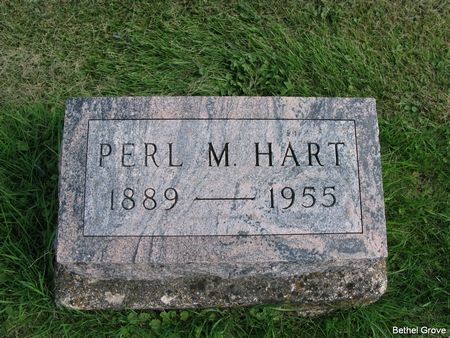 HART, PERL M. - Marshall County, Iowa | PERL M. HART 