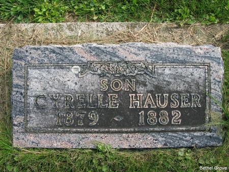 HAUSER, CYRELLE - Marshall County, Iowa | CYRELLE HAUSER 