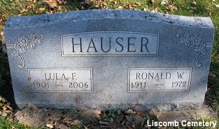 HAUSER, RONALD W. - Marshall County, Iowa | RONALD W. HAUSER 