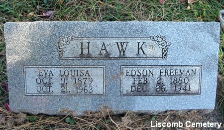 HAWK, EVA LOUISA - Marshall County, Iowa | EVA LOUISA HAWK 