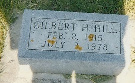 HILL, GILBERT H. - Marshall County, Iowa | GILBERT H. HILL 