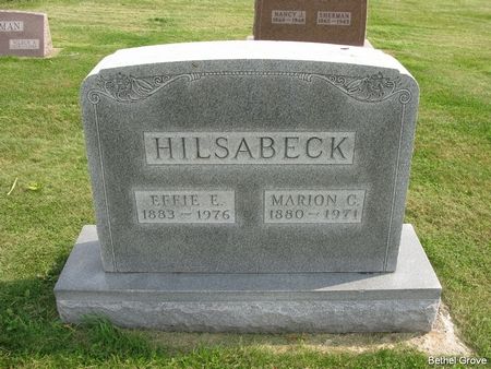 HILSABECK, EFFIE E. - Marshall County, Iowa | EFFIE E. HILSABECK 