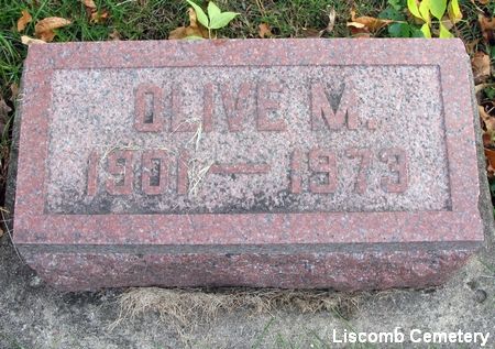 HILSABECK, OLIVE M. - Marshall County, Iowa | OLIVE M. HILSABECK 