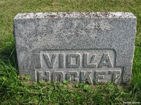 HOCKET, VIOLA - Marshall County, Iowa | VIOLA HOCKET 