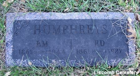 HUMPHREYS, H. EDWARD - Marshall County, Iowa | H. EDWARD HUMPHREYS 