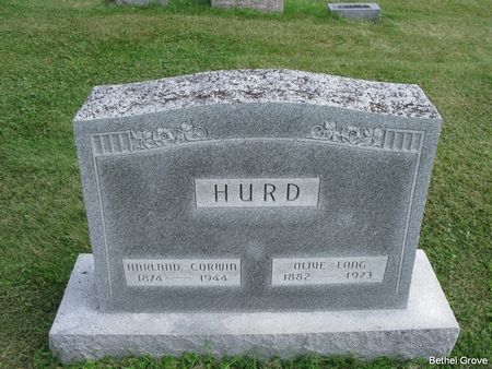 LONG HURD, OLIVE GRACE - Marshall County, Iowa | OLIVE GRACE LONG HURD 