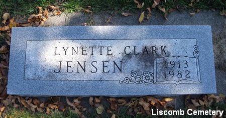 CLARK JENSEN, LYNETTE - Marshall County, Iowa | LYNETTE CLARK JENSEN 