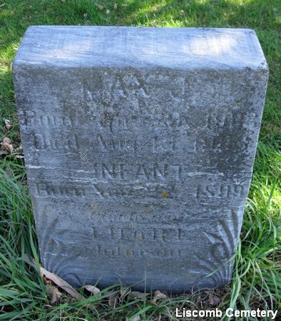 JOHNSON, INFANT - Marshall County, Iowa | INFANT JOHNSON 