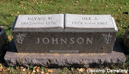 JOHNSON, OLE J. - Marshall County, Iowa | OLE J. JOHNSON 