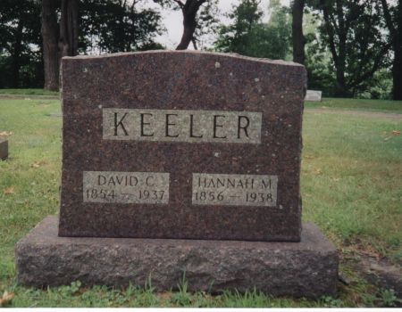 BATCHELDER KEELER, HANNAH - Marshall County, Iowa | HANNAH BATCHELDER KEELER 