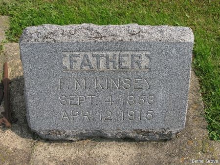 KINSEY, FRANCES M. - Marshall County, Iowa | FRANCES M. KINSEY 