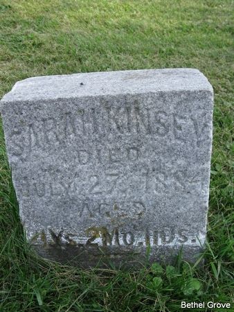 KINSEY, SARAH - Marshall County, Iowa | SARAH KINSEY 