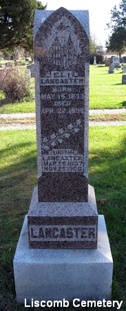 LANCASTER, URITH - Marshall County, Iowa | URITH LANCASTER 