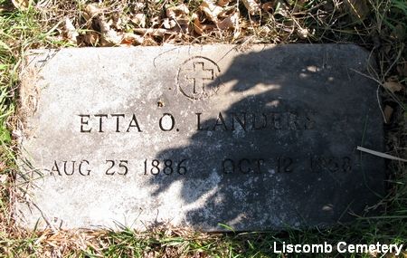 LANDERS, ETTA O. - Marshall County, Iowa | ETTA O. LANDERS 