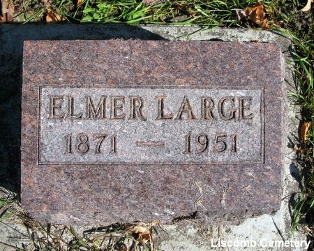 LARGE, ELMER - Marshall County, Iowa | ELMER LARGE 