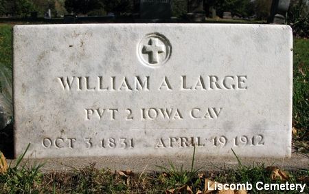 LARGE, WILLIAM A. - Marshall County, Iowa | WILLIAM A. LARGE 