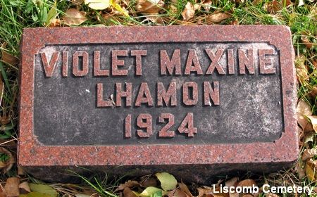LHAMON, VIOLET MAXINE - Marshall County, Iowa | VIOLET MAXINE LHAMON 