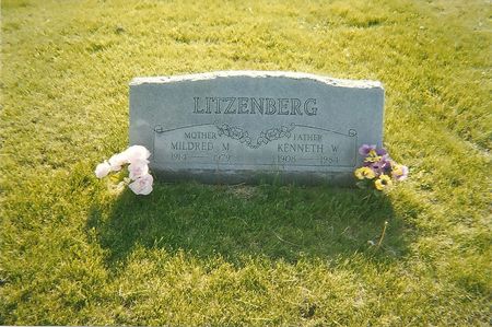 HILL LITZENBERG, MILDRED MAY - Marshall County, Iowa | MILDRED MAY HILL LITZENBERG 