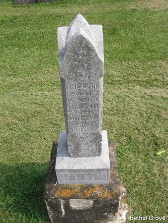 MARTIN, LUIS BURR - Marshall County, Iowa | LUIS BURR MARTIN 