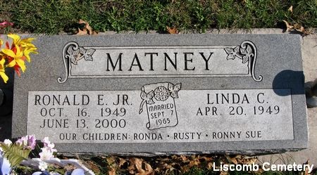 MATNEY, RONALD E. JR. - Marshall County, Iowa | RONALD E. JR. MATNEY 