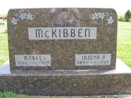 PRICE MCKIBBEN, MABEL - Marshall County, Iowa | MABEL PRICE MCKIBBEN 