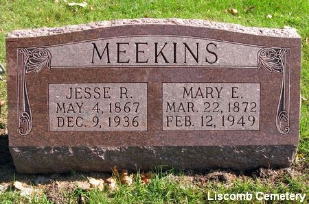 MEEKINS, MARY E. - Marshall County, Iowa | MARY E. MEEKINS 