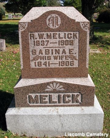 MELICK, SABINA E. - Marshall County, Iowa | SABINA E. MELICK 