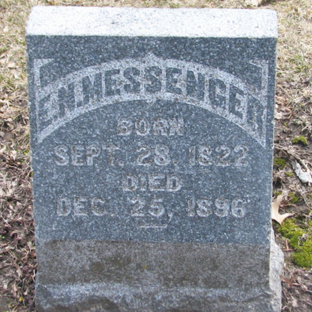 MESSENGER, EBENEZER NATHAN - Marshall County, Iowa | EBENEZER NATHAN MESSENGER 
