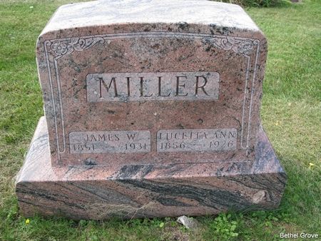 MATHIS MILLER, LUCETTA ANN - Marshall County, Iowa | LUCETTA ANN MATHIS MILLER 