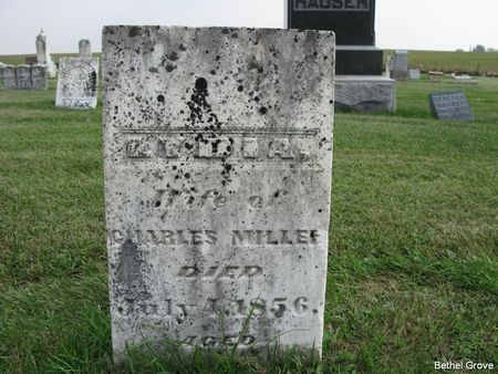 MILLER, LYDIA - Marshall County, Iowa | LYDIA MILLER 