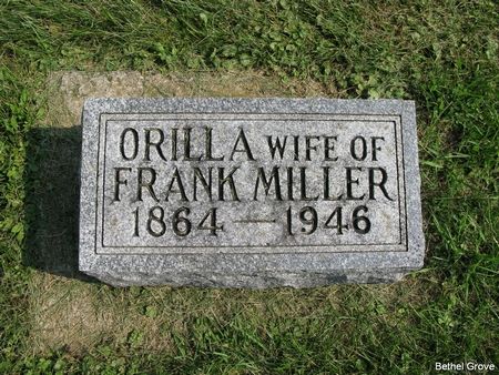 MILLER, ORILLA MAY - Marshall County, Iowa | ORILLA MAY MILLER 