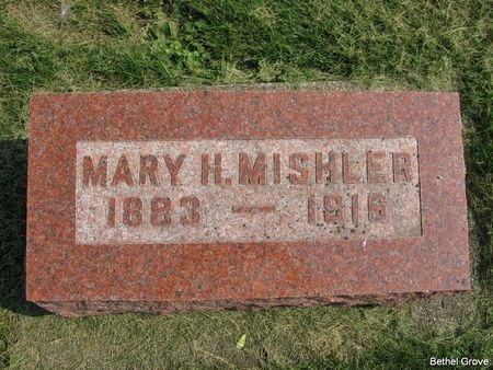 MISHLER, MARY H. - Marshall County, Iowa | MARY H. MISHLER 