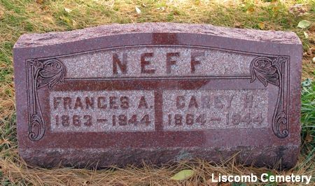NEFF, FRANCES ANN - Marshall County, Iowa | FRANCES ANN NEFF 