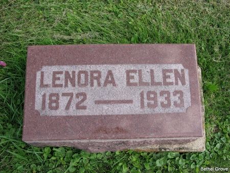 NICKLE, LENORA ELLEN - Marshall County, Iowa | LENORA ELLEN NICKLE 