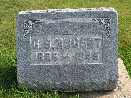 NUGENT, G. S. - Marshall County, Iowa | G. S. NUGENT 