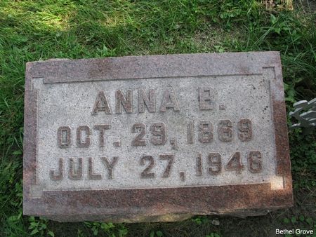 NYCE, ANNA B. - Marshall County, Iowa | ANNA B. NYCE 