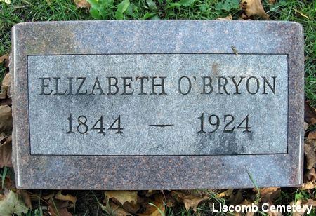 O'BRYON, ELIZABETH - Marshall County, Iowa | ELIZABETH O'BRYON 