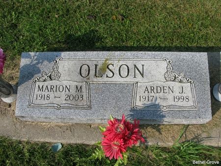 OLSON, ARDEN J. - Marshall County, Iowa | ARDEN J. OLSON 
