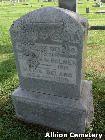 DELANO PALMER, MARIETTE - Marshall County, Iowa | MARIETTE DELANO PALMER 