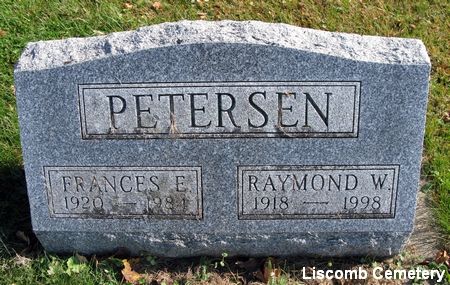 PETERSEN, RAYMOND W. - Marshall County, Iowa | RAYMOND W. PETERSEN 