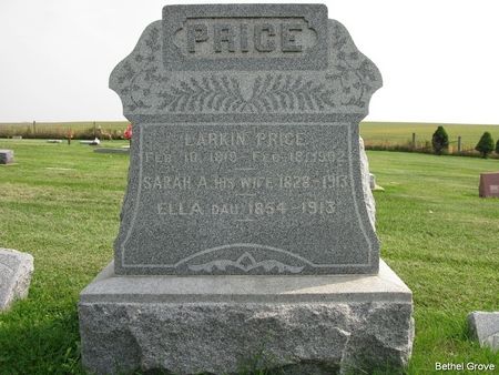 PRICE, LARKIN - Marshall County, Iowa | LARKIN PRICE 