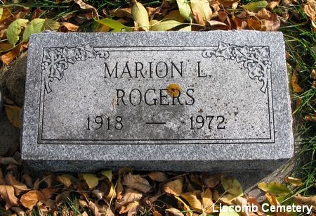 ROGERS, MARION L. - Marshall County, Iowa | MARION L. ROGERS 
