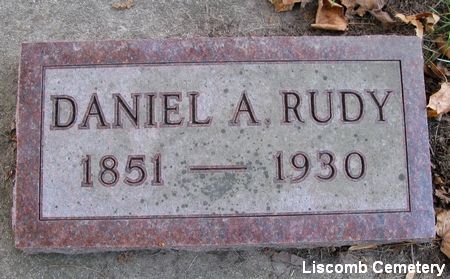 RUDY, DANIEL A. - Marshall County, Iowa | DANIEL A. RUDY 