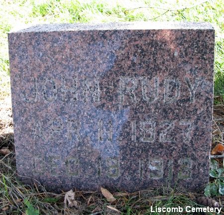 RUDY, JOHN - Marshall County, Iowa | JOHN RUDY 