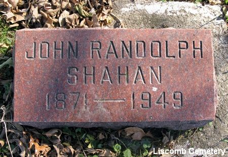 SHAHAN, JOHN RANDOLPH - Marshall County, Iowa | JOHN RANDOLPH SHAHAN 