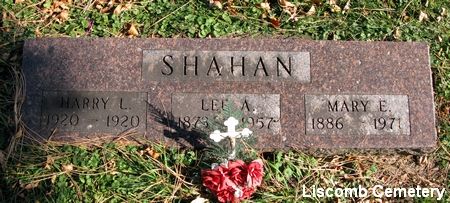 SHAHAN, MARY ELLEN - Marshall County, Iowa | MARY ELLEN SHAHAN 