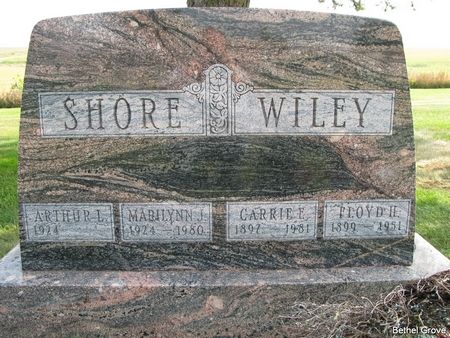 WILEY SHORE, MARILYNN J. - Marshall County, Iowa | MARILYNN J. WILEY SHORE 