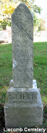 SLIFER, CLARA MAY - Marshall County, Iowa | CLARA MAY SLIFER 