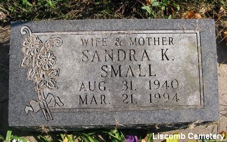 SMALL, SANDRA K. - Marshall County, Iowa | SANDRA K. SMALL 