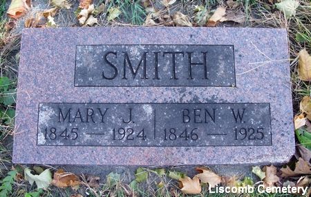 SMITH, BEN W. - Marshall County, Iowa | BEN W. SMITH 